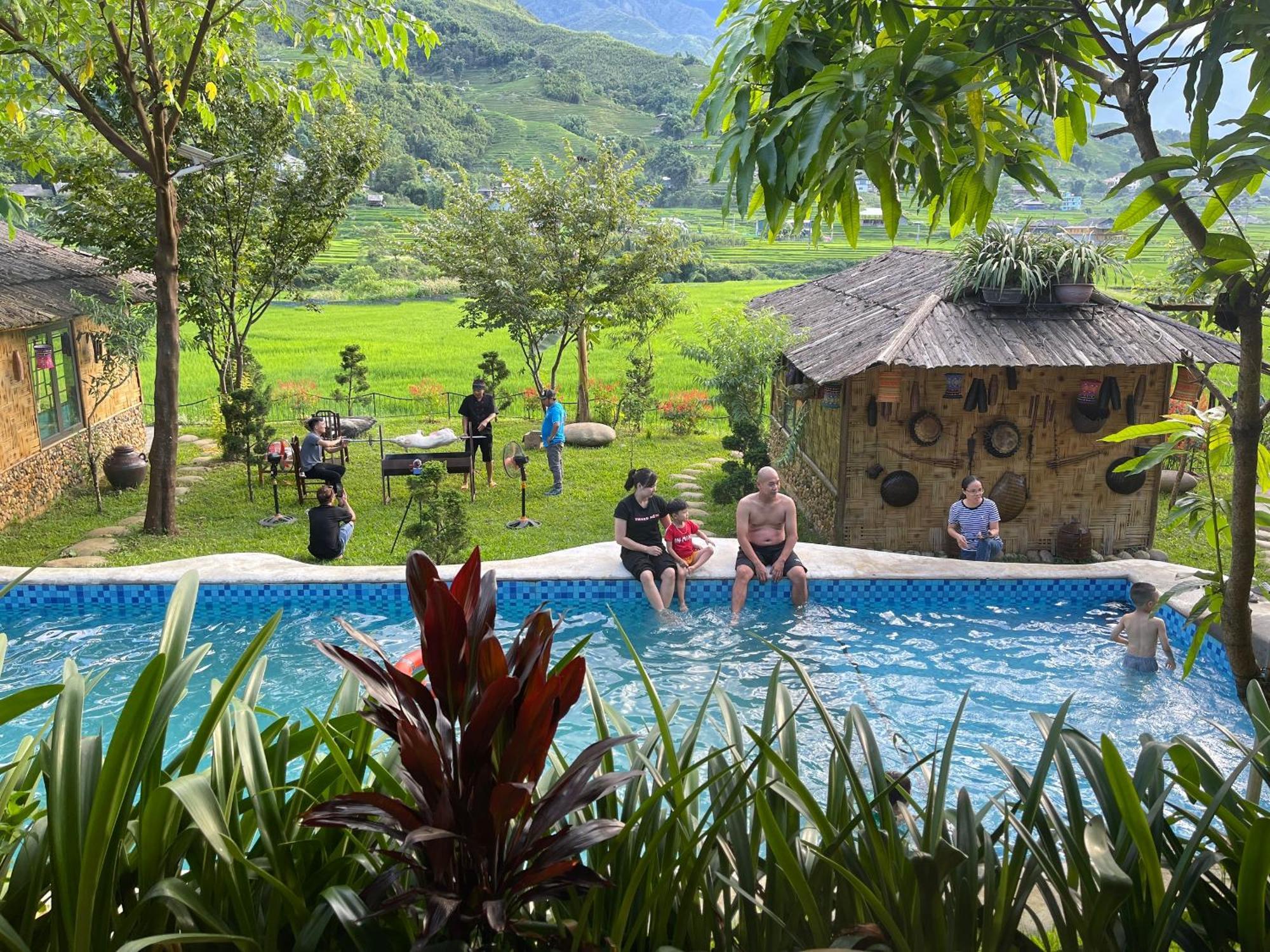 Hostal Sapa Bamboo Eco Exterior foto