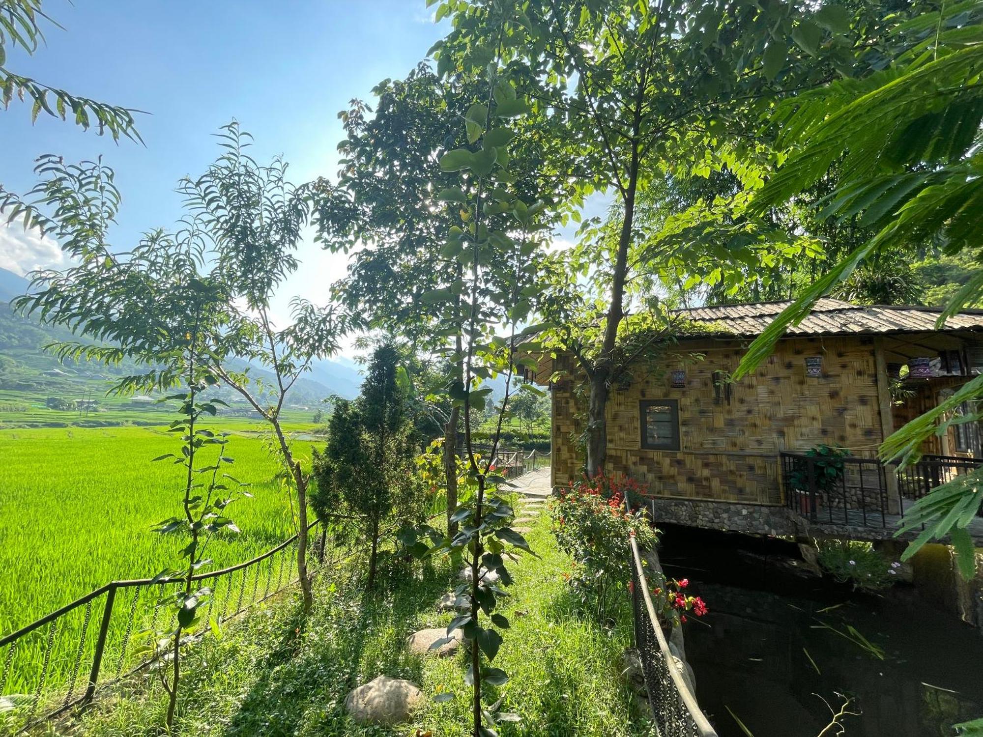Hostal Sapa Bamboo Eco Exterior foto