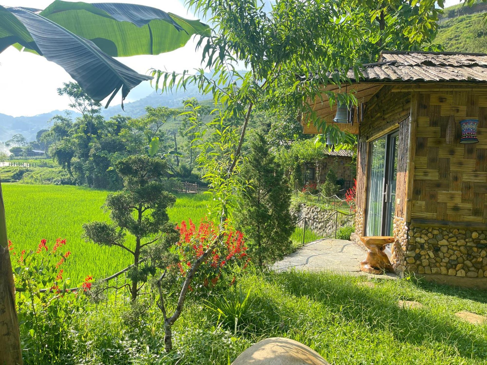 Hostal Sapa Bamboo Eco Exterior foto