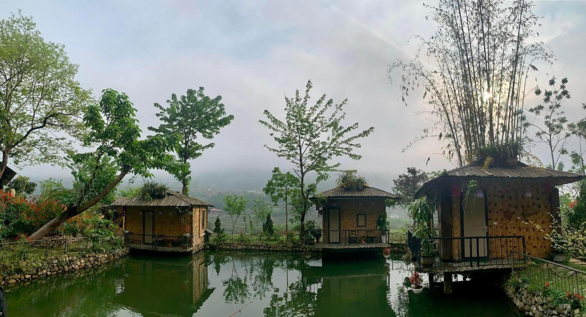 Hostal Sapa Bamboo Eco Exterior foto