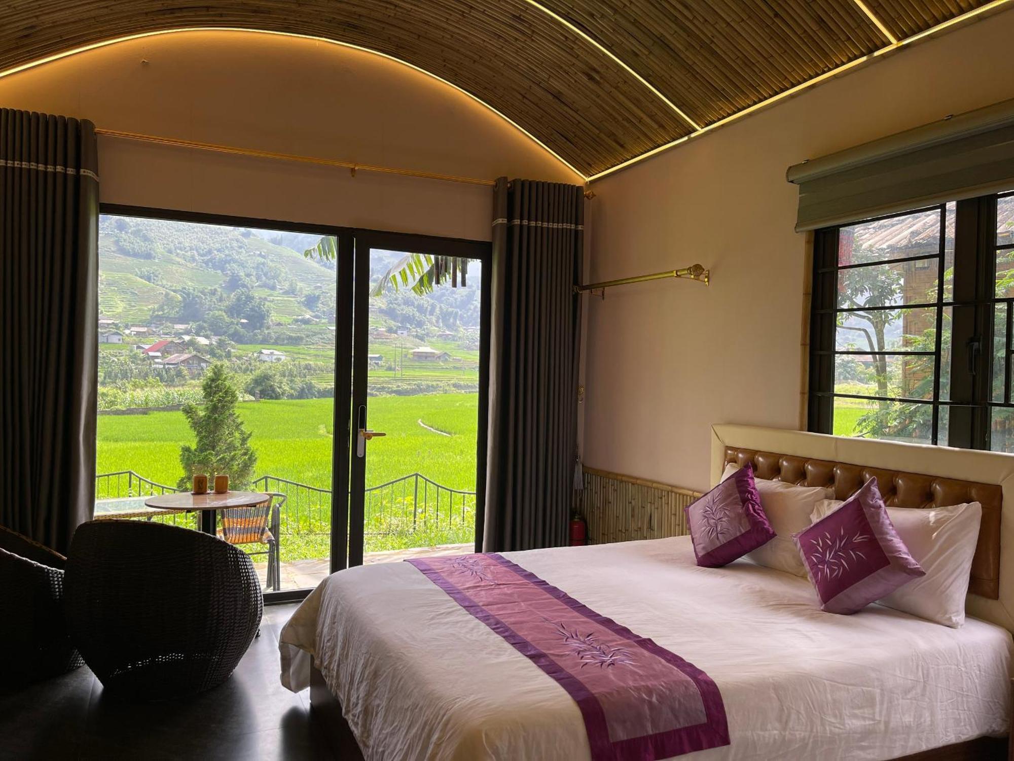 Hostal Sapa Bamboo Eco Exterior foto