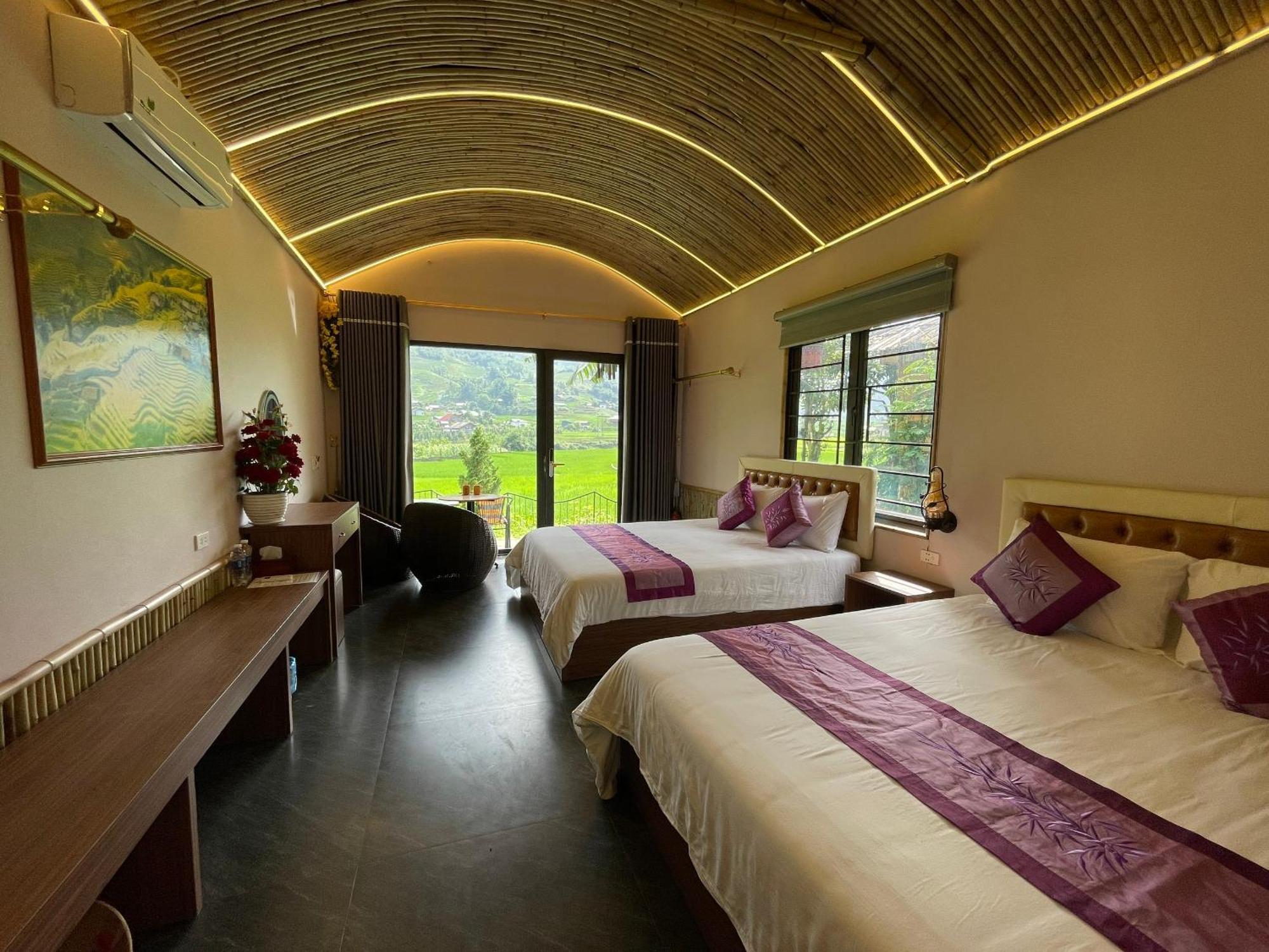 Hostal Sapa Bamboo Eco Exterior foto