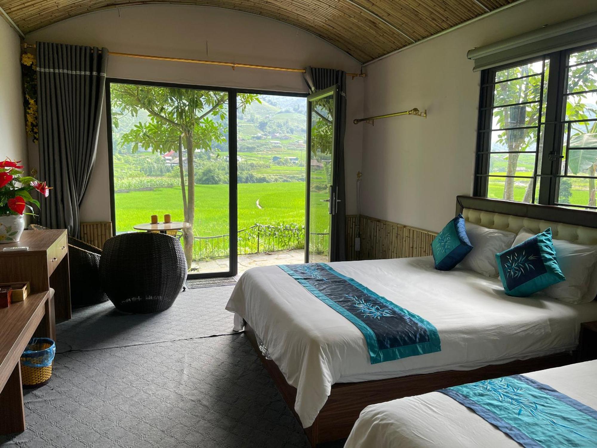 Hostal Sapa Bamboo Eco Exterior foto